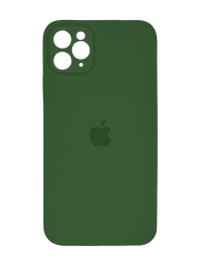 Силіконовий чохол Full Cover для iPhone 11 Pro Max cyprus green Full Camera
