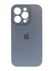 Силіконовий чохол Full Cover для iPhone 14 Pro Max charcoal grey Full Camera