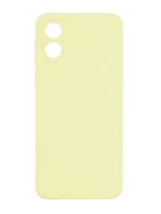 Силиконовый чехол Full Cover для Motorola Moto E13 sand Full Camera без logo