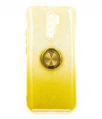 Силіконовий чохол SP Shine для Xiaomi Redmi 9 yellow ring for magnet