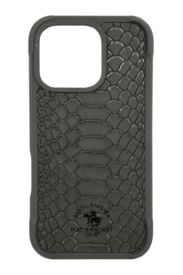 Чехол Polo Knight для iPhone 16 Pro Max Titanium Gray
