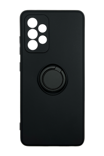 Чохол (TPU) Candy Ring для Samsung A52 black Full Camera