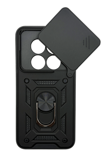 Чохол Camshield Serge Ring для Xiaomi Redmi Note 15 Pro+ 5G black протиударний шторка/зах.кам