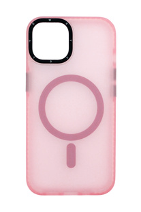 Чохол Frosted Case with MagSafe для iPhone 13 pink