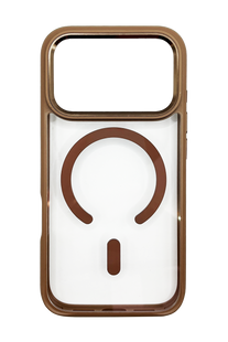 Чехол WAVE Ardor with MagSafe для iPhone 17 Pro clear brown
