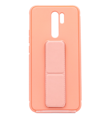 Чехол Bracket для Xiaomi Redmi 9 pink