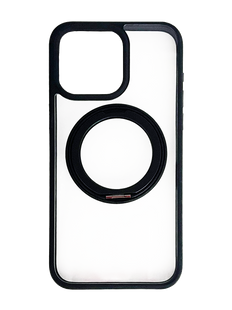 TPU чохол Apple A-Ring with MagSafe для iPhone 15 Pro Max black