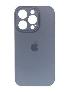 Силіконовий чохол Full Cover для iPhone 14 Pro Max charcoal grey Full Camera