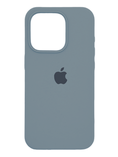 Силіконовий чохол Full Cover для iPhone 15 Pro sierra blue