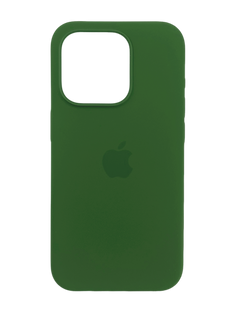 Силіконовий чохол with MagSafe для iPhone 13 Pro green/clover 1:1 Smart animation