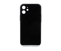 Чохол Glass Louis Vuitton для iPhone 12 mini black Full Camera