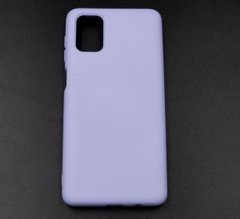 Силиконовый чехол Full Cover для Samsung M51 lilac без logo
