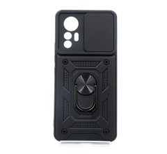 Чохол Camshield Serge Ring for Magnet для Xiaomi Mi 12 Lite black протиударний