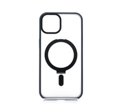 Чохол MATTE GUARD MagSafe для iPhone 13/14 black ring/holder