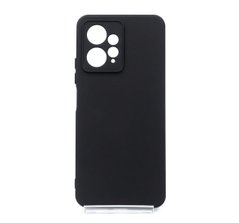 Силіконовий чохол Full Cover для Xiaomi Redmi Note 12 4G black Full Camera без logo