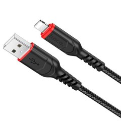 USB кабель Hoco X59 Victory Lightning 2,4A/1m. black