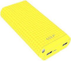 Power Bank GOLF D200 yellow 20000