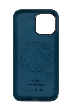Силіконовий чохол with MagSafe для iPhone 14 storm blue