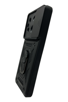 Чохол Camshield Serge Ring для Xiaomi Redmi Note 13 Pro 5G black протиударний шторка/захист камери