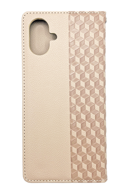 Чохол книжка Deluxe для Samsung A07 pink sand