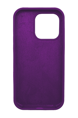 Силіконовий чохол Full Cover для iPhone 13 Pro grape