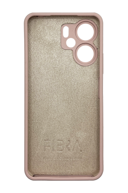 Силіконовий чохол Fibra для Xiaomi Redmi 13C pink sand Full Camera