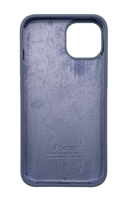 Силиконовый чехол Full Cover для iPhone 14 lavender grey