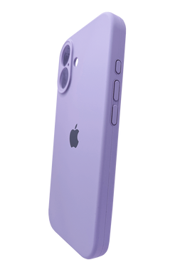 Силіконовий чохол Full Cover для iPhone 17 light lilac (glycine) Full Camera