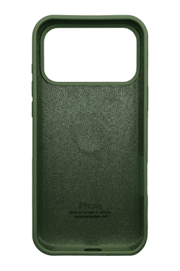 Силіконовий чохол Full Cover для iPhone 17 Pro Max cyprus green