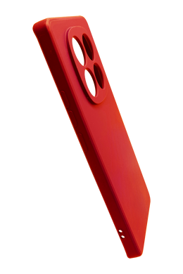 Силіконовий чохол Full Cover для Xiaomi Redmi Note 14 Pro 4G red Full Camera без logo