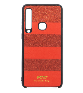 Накладка Sibling Woto Glittery для Samsung A9 2018 red