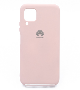 Силіконовий чохол Full Cover для Huawei P40 Lite pink sand Protective