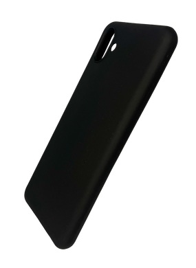 Силіконовий чохол Soft Feel для Samsung A04 black Candy