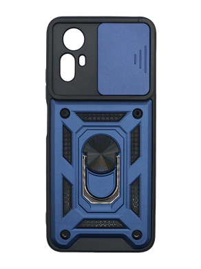 Чохол Camshield Serge Ring для Xiaomi Redmi Note 12S blue протиударний шторка/захист камери