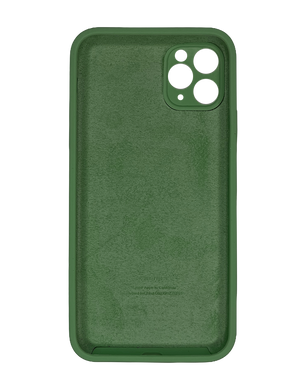 Силиконовый чехол Full Cover для iPhone 11 Pro Max cyprus green Full Camera