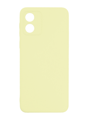 Силиконовый чехол Full Cover для Motorola Moto E13 sand Full Camera без logo