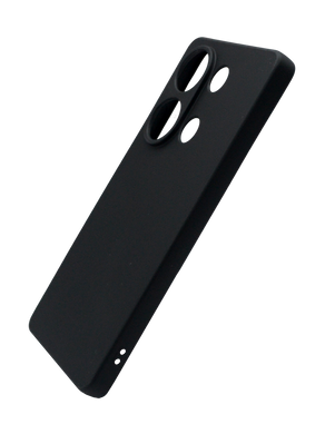 Силиконовый чехол Soft Feel для Xiaomi Redmi Note 13 Pro 4G Epik Black TPU Full camera black