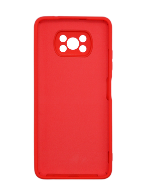 Силіконовий чохол Full Cover для Xiaomi Poco X3 NFC/Poco X3 Pro red Full Camera