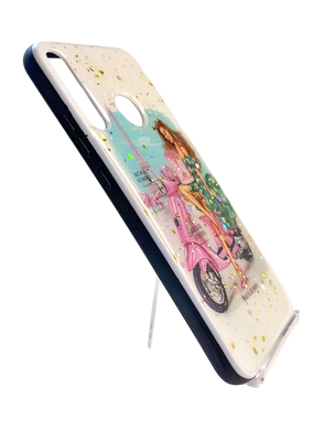 Накладка Girls case New для Huawei P40 Lite E rose