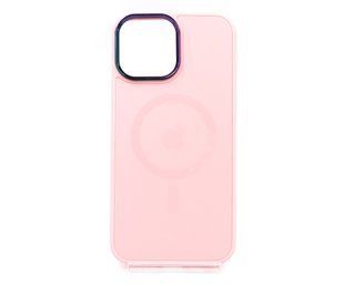 Чехол TPU+Glass Sapphire Mag Evo case для iPhone 13 Pro sand pink