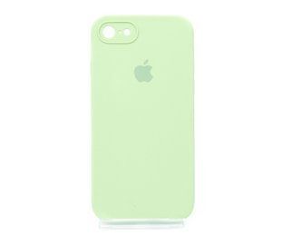 Силіконовий чохол Full Cover Square для iPhone 7/8 mint Full Camera
