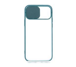 TPU чохол Camshield mate для iPhone 12/12Pro green шторка/захист камери