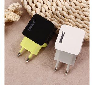 Сетевое зарядное устройство SP Sertec ST-1050 Smart QC3.0 micro 3A 1USB black
