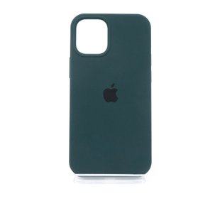 Силіконовий чохол Full Cover для iPhone 12 mini forest green