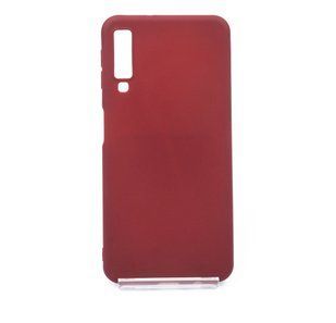 Силіконовий чохолSoft feel для Samsung A750 marsala Candy