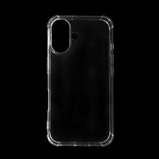 Чохол (TPU) Getman Ease logo для iPhone 16 Plus clear з посиленими кутами