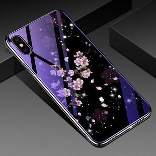 TPU+Glass чохол Fantasy з глянцевими торцями для Apple iPhone X