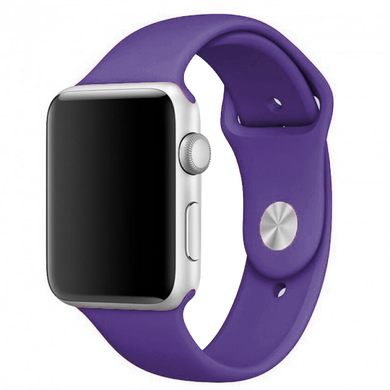 Силіконовий ремінець для Apple Watch Sport Band 38-40mm (S/M & M/L) 3pcs ultra violet