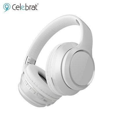 Bluetooth стерео гарнітура Celebrat FLY- 6 white