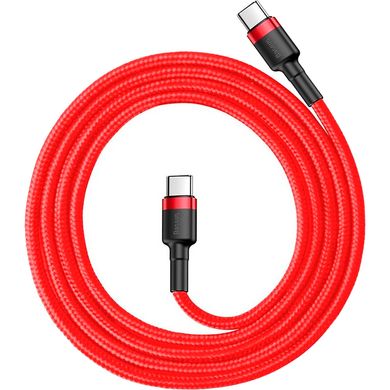 USB кабель Baseus CATKLF-G PD2.0 60W Type-C 1m red